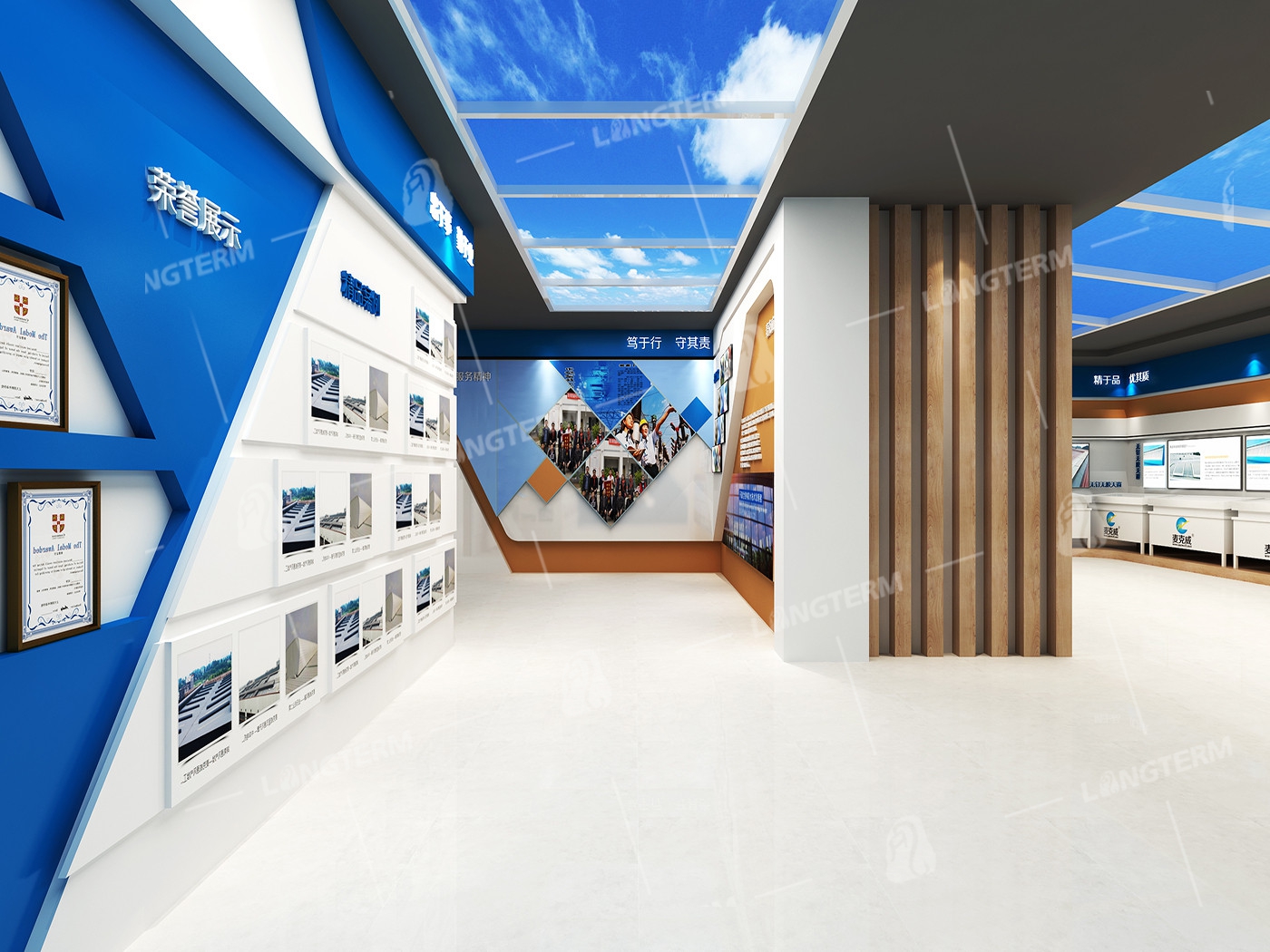 四川麦克威科技有限公司展厅设计