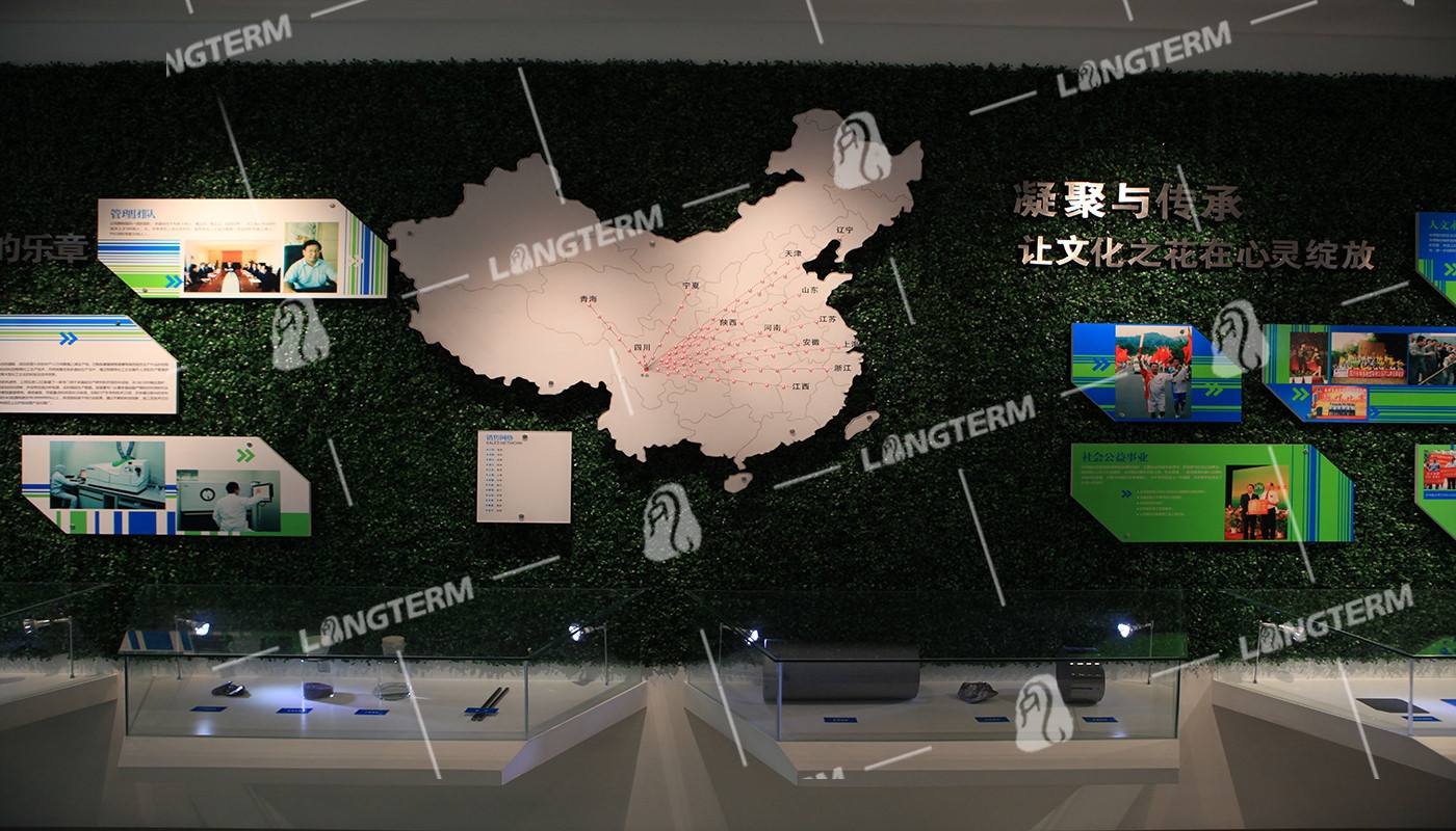 展示销售网点分布