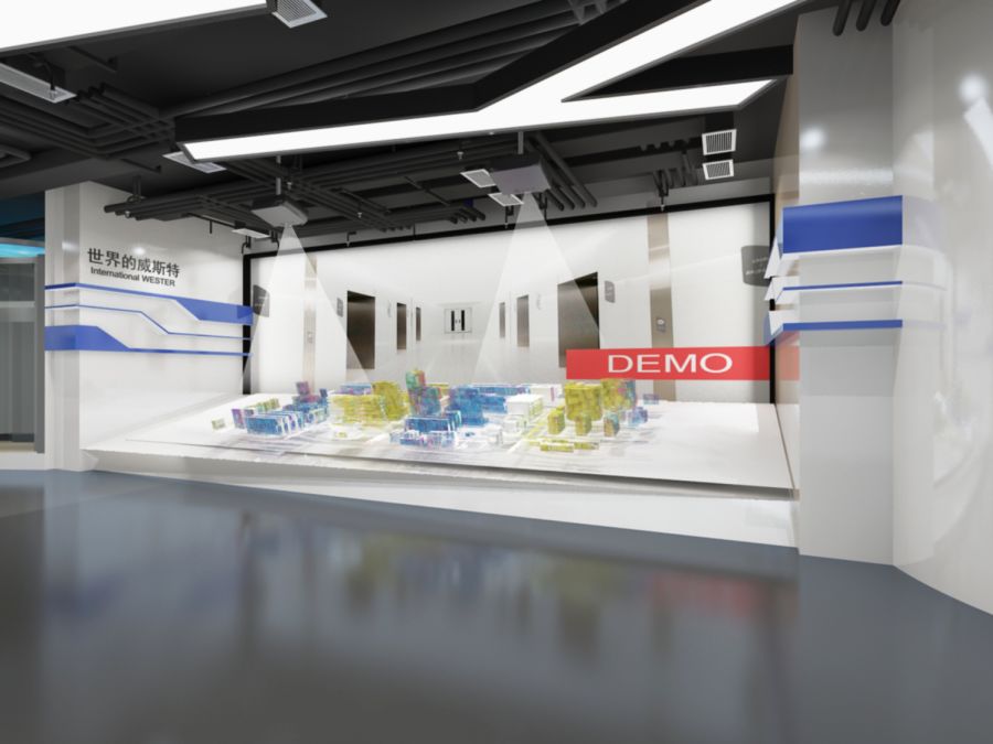 智能数字化企业展厅体验馆设计赏析 智能数字化企业展厅体验馆设计赏析