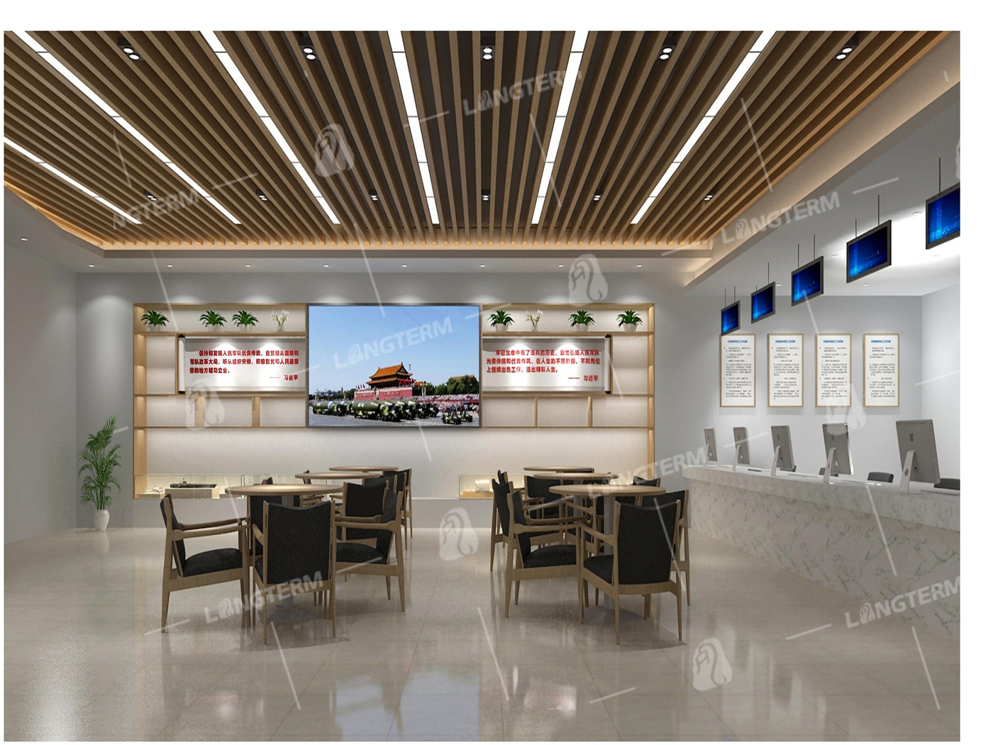 成都市退役军人服务中心展厅设计 成都市退役军人服务中心展厅设计