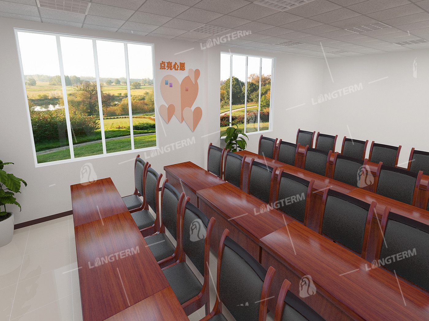 长远沟村党员活动中心展厅设计 长远沟村党员活动中心展厅设计