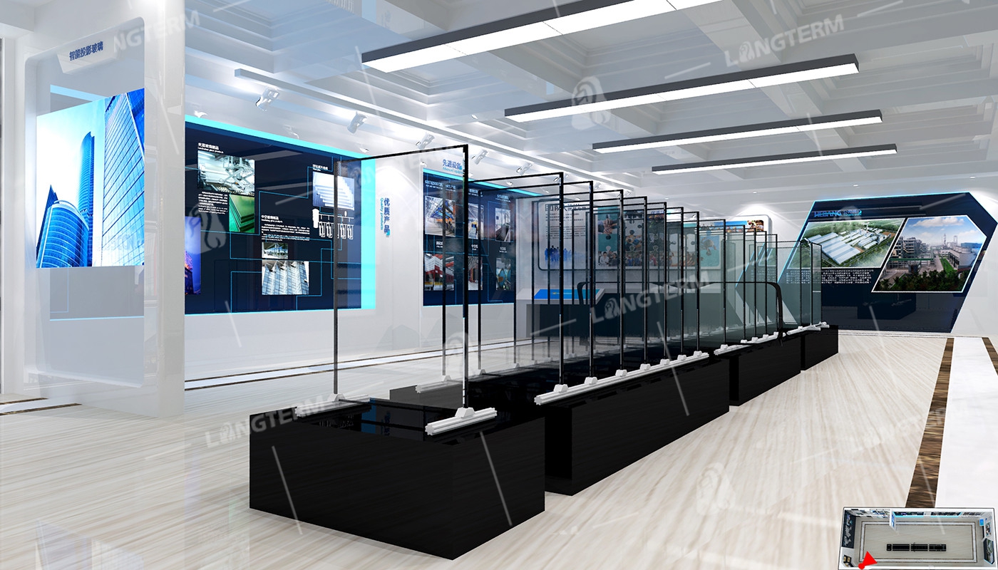 企业展厅装修效果图 企业展厅装修效果图