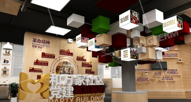 成都党建展厅装修多少钱一平方